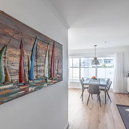 Fewo1846 - Auszeit Wassersleben - Elegantes Mit Balkon Und 2 Schlafzimmern Am Strand Lejlighed *
