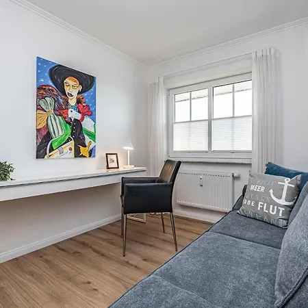 Lejlighed Fewo1846 - Auszeit Wassersleben - Elegantes Mit Balkon Und 2 Schlafzimmern Am Strand Harreslev
